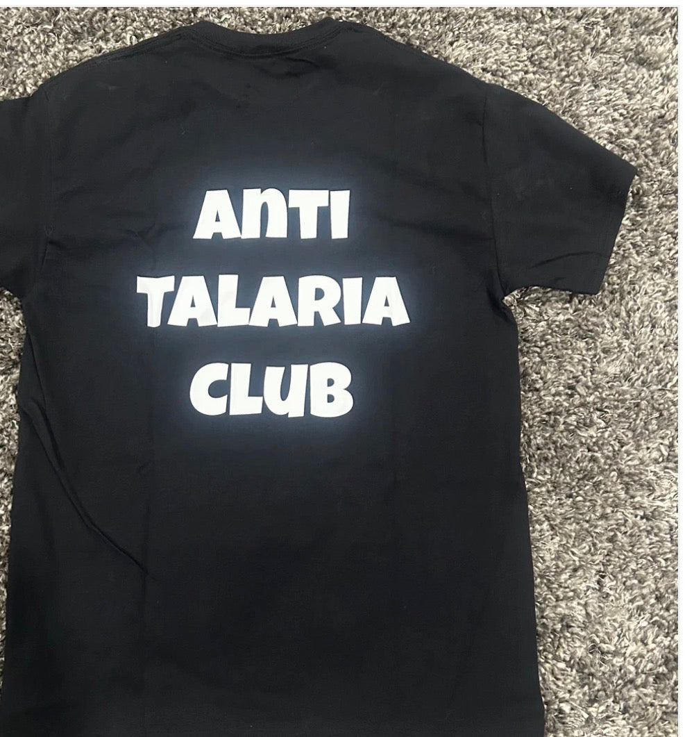 “Anti talaria club”black tee
